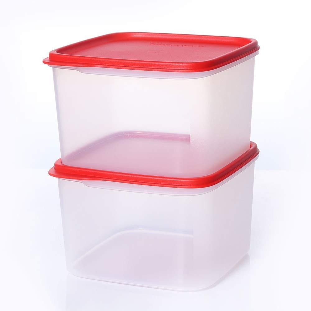 Red Plastic Container