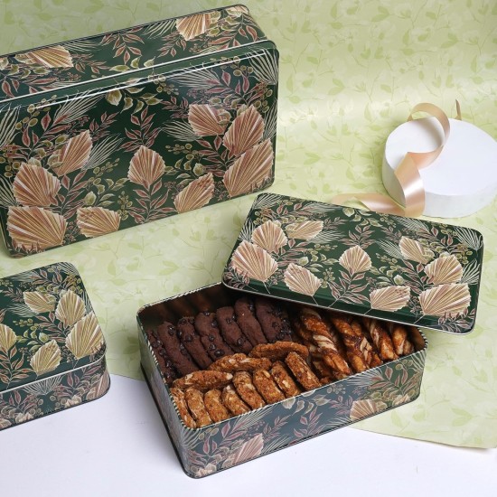 Medium Rectangular Tin Storage Box