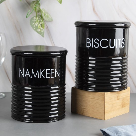 Galvanised Iron Cylindrical Container