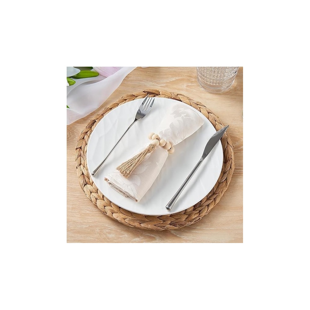 Wooden Bead Napkin Rings