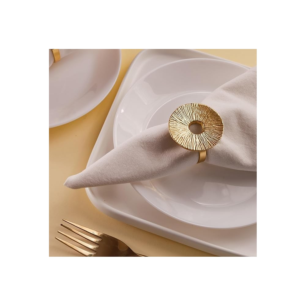 Elegant Napkin Rings,Lotus Leaf