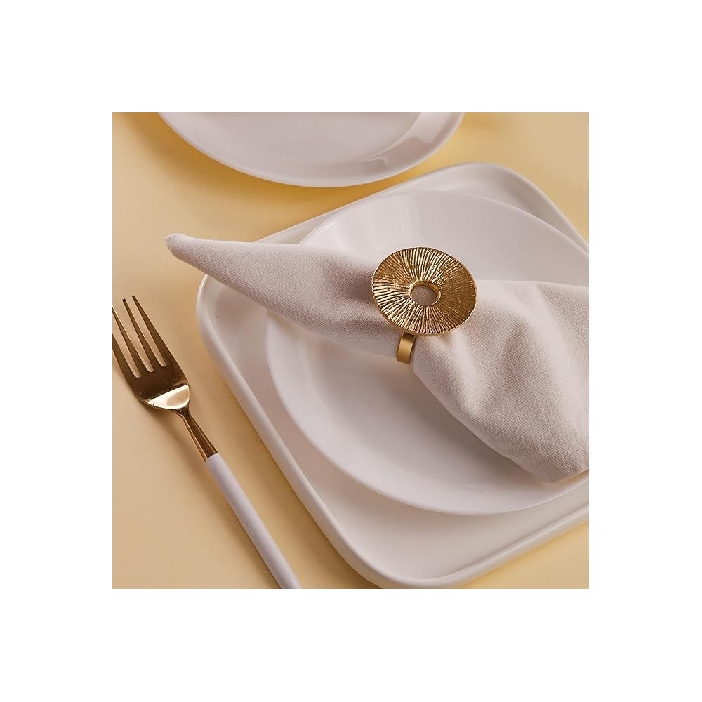 Elegant Napkin Rings,Lotus Leaf