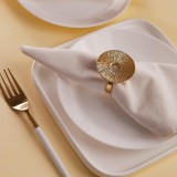 Elegant Napkin Rings,Lotus Leaf