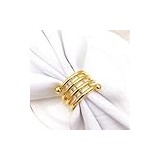 Swirl Metal Napkin Rings