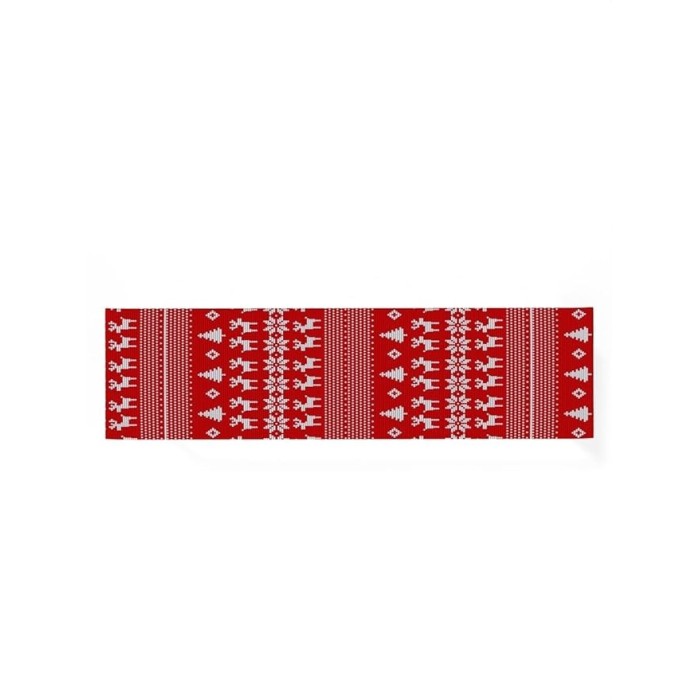 Poly Cotton Christmas  Table Runner