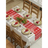 Poly Cotton Christmas  Table Runner