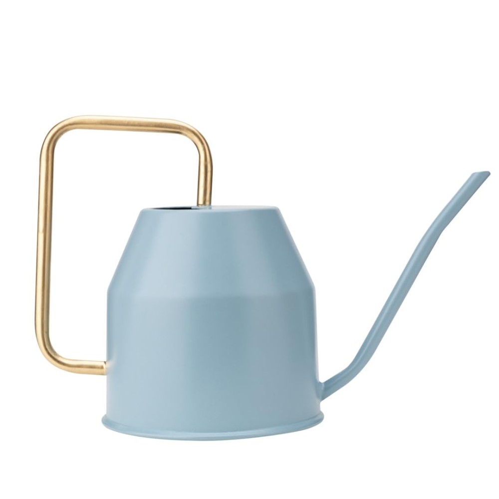 Plant Watering Can With Gold Handle