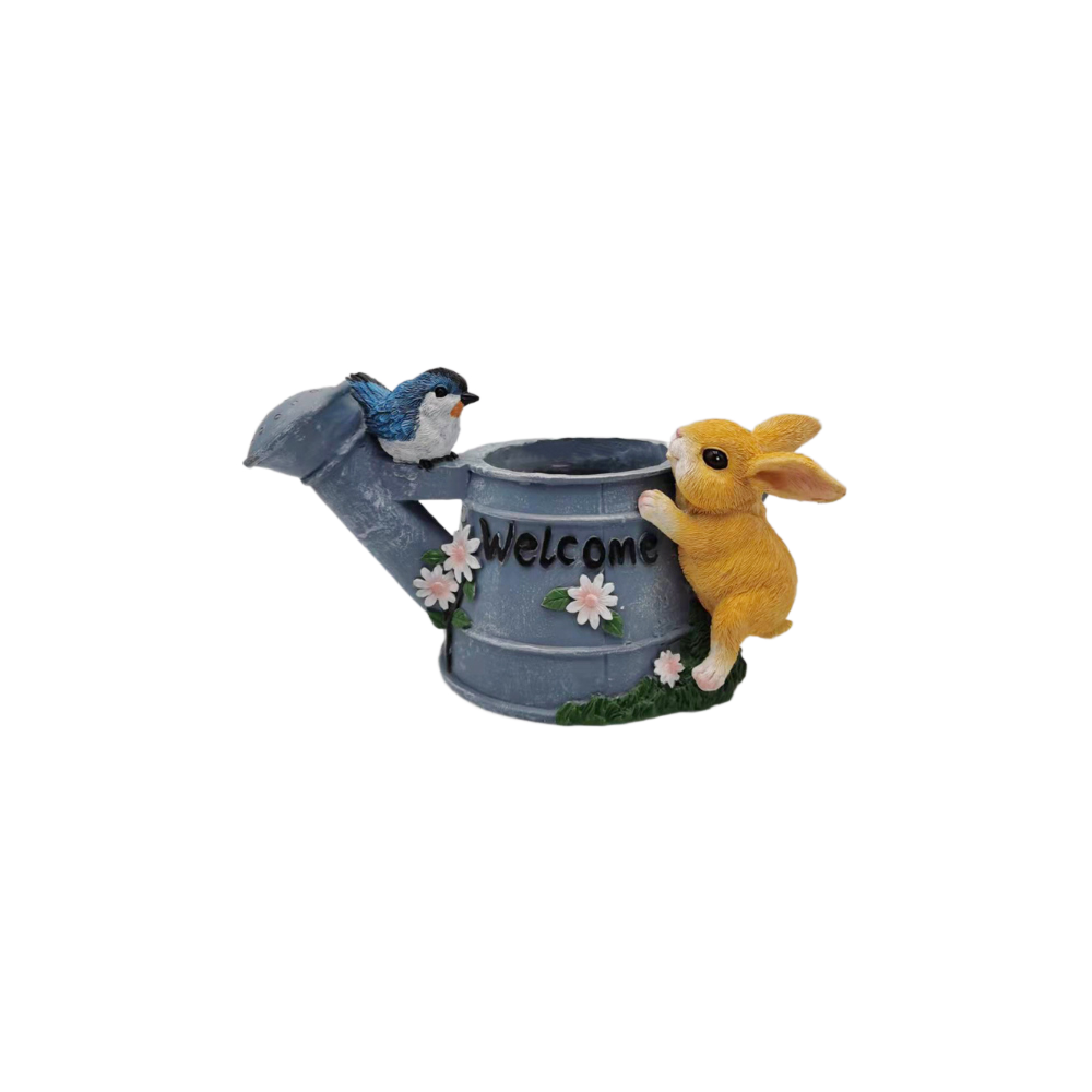 Small Rabbit Kettle Decor