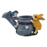 Small Rabbit Kettle Decor