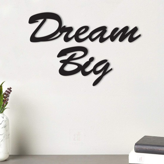 Dream Big Cutout Plaque