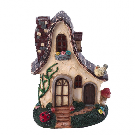 Garden Fairy Tale Cabin Decoration